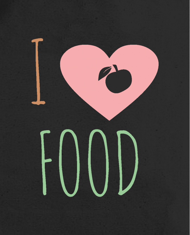 I love food Krepšys